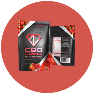 Strawberry CBD Gummies - 30MG Each